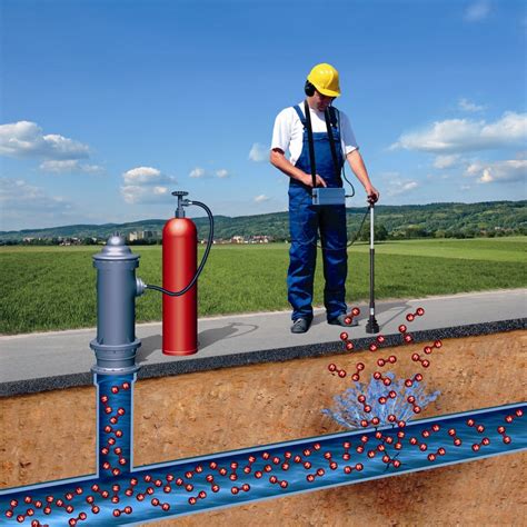 underground water leak detection machine